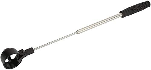 21L91KIO9JL._AC_.jpg POSMA BR050 5 Section Retrectable 2m Golf Ball Retriever Bundle Set with 1pc Black Cinch Sack Carry Bag - Image 1