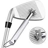 Crestgolf Golf Club Groove Sharpener Tool with 6 Cutters