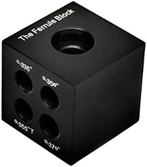 Hireko The Ferrule Block (Ferrule Installation Tool and Shaft Tip and Butt Measurement Gauge)