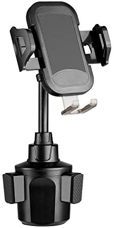 TDTOK [Upgraded] Car Phone Cup Holder, Adjustable Phone Holder Phone Mount for iPhone 11 Pro/XR/XS Max/X/8/7 Plus/6s SE Samsung Galaxy