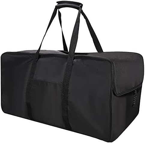 314jWGJpFNS._AC_.jpg Big Teeth Golf Push Cart Carry Bag for Caddytek Carts Protector Black Extra-Large Capacity Cover Collapsible - Image 1