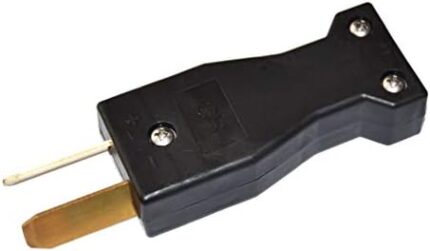 ScaAuto Golf Cart Accessories Plug 2 Prong Charger Plug DC Crowfoot Charger Handle Plug for 36 or 48 Volt EZGO Club Car Golf Carts