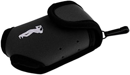 31AE2jWxA8L._AC_.jpg MonkeyJack Mini High Elastic Neoprene Golf Ball Holder Pouch Golf Tees Accossory Storage Bag Small Waist Pack Black/Blue/Hot Pink - Black - Image 1