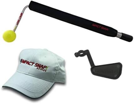 IMPACT SNAP & Clubhead Attachment Combo (Right Handed ONLY) - Includes Free IMPACT SNAP Golf Hat