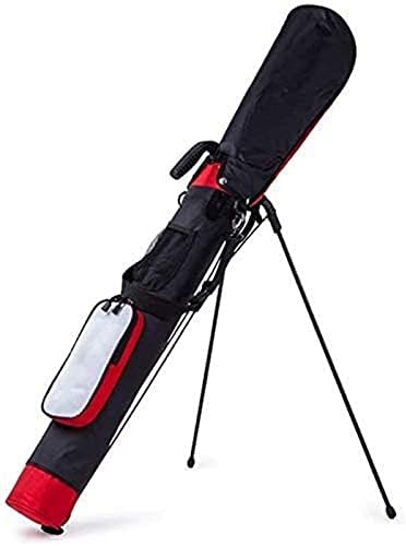 TUHFG Golf Push Cart Golf Portable Stand Bag, Multifunctional Portable Golf Bag, Large Capacity Mini Bag, Can Hold 7-9 Clubs