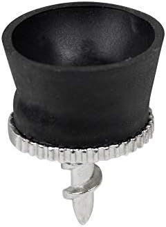 AUEAR, Golf Ball Retriever Halo Putter Ball Pickup Pick-Up on Putter Suction Cup Ball Grabber Black