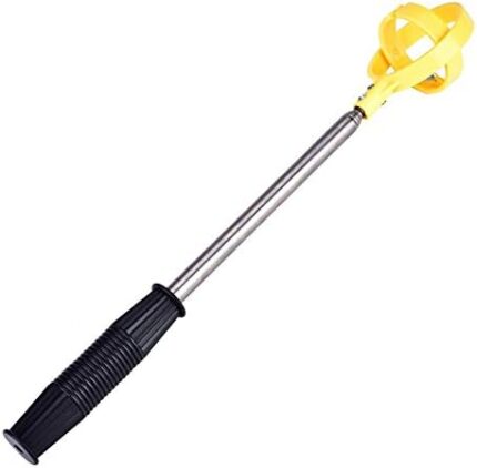 Alomejor 1Pc Golf Picker Practical Telescopic Antenna Ball Retriever Golf Ball Pick-up Tool Executive Compact Ball Retriever for Golf 2 Colors