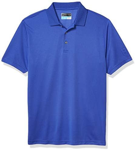 31PrPleWYfL._AC_.jpg PGA TOUR Boys' Short Sleeve Airflux Solid Polo Shirt - Image 1