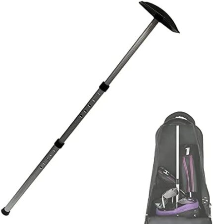 FCOUIID Aluminum Golf Travel Bag Support Rod - Golf Travel Cover with Support System Pole Outdoors Sports Accessories