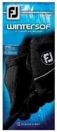 FootJoy WinterSof Golf Gloves (1 Pair) (Black, S)