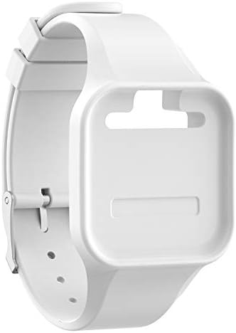 TenCloud Accessory Wristband Replacement Compatible with Voice, for Voice 2, for Voice + Golf GPS Rangefinder,Soft Silicone Strap Band for Voice golf watch Series (White)