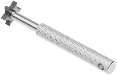 LoveinDIY Lightweight 6 Heads Golf Club Groove Sharpener Iron Wedges U & V Cleaner Tool