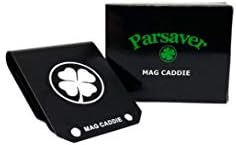 Golf Belt Clip - Golf Accessory for Magnetic Rangefinder Strap - Belt Clip for Magnetic Golf Towels and Putter Cover with Magnets - Mag Caddie