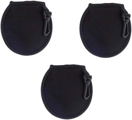 Zelerdo 3 Pack Portable Pocket Golf Ball Washer Golf Ball Cleaner Pouch