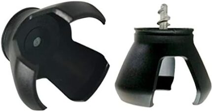 menolana 2 Lot Golf Ball Retriever Grabber Screw-On Putter Claw Saver Pick Up Tool Scoop