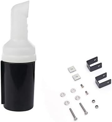 NOKINS Golf Cart No Drilling Sand Bottle for EZGO Club Car Yamaha, Divot Filler Sand Bottle Assembly with Rattle Proof Holder for Golf Carts