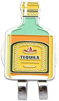 ONESHOTGOLF Golf Ball Marker with Hat Clips for Men Women Golfer, Removable Attaches Easily to Golf Cap - Soft Enamel Technique