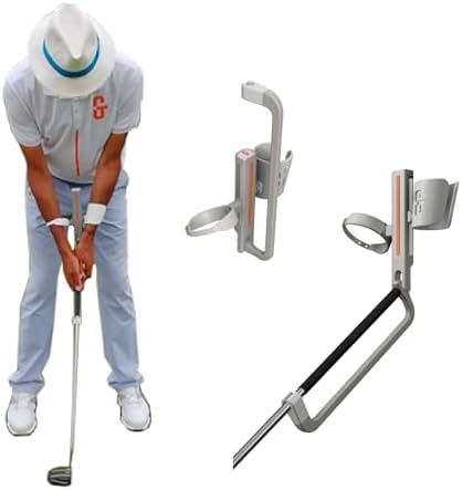 Jolly Golf Swing Trainer. Patented Golf Training Aid to Improve The Practice of Putting, Chipping and Pitching. for Mid to Low Handicap Golfers.