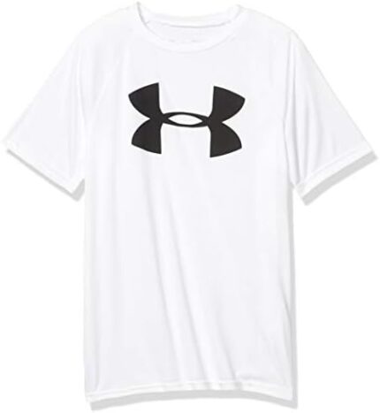 Under Armour Boys' Tech Big Logo Short Sleeve Gym T-Shirt