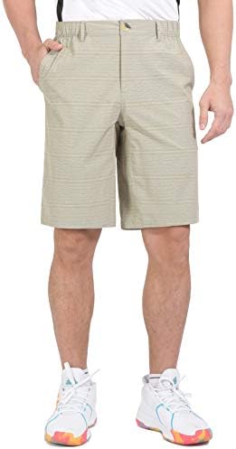 Little Donkey Andy Men’s 12 Inch Bermuda Shorts, UPF 50 Stretch Golf Shorts for Casual Travel