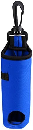 LoveinDIY Neoprene Golf Ball Holder Pouch Clip Belt Bag Hold 3 Golf Balls and 3 Tees