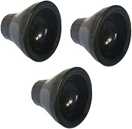 Pirhosigma 3 x Tee Golf Ball Retriever Sucker Grabber Suction Cup Pick Up Back Saver Put On Putter Grip