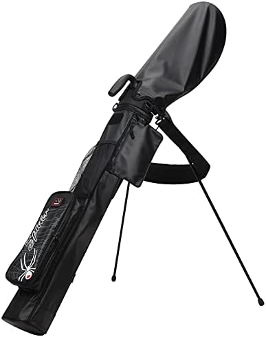 Craftsman Golf Spider Black Golf Stand Bag with Rain Cover