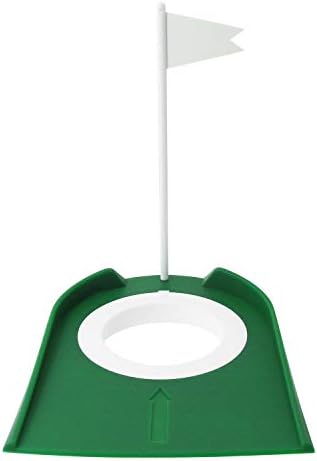 Magic&shell Golf Putting Cup Mat Golf Putting Hole and Flag Putting Practice Cup Practice Training Aid Golf Training Putters Mat Equipment Accessories