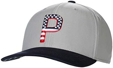 PUMA Golf 2020 Men's P Pars & Stripes Adjustable Hat
