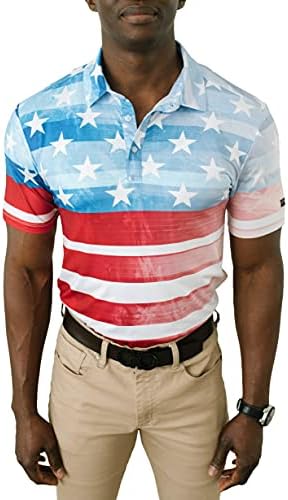 YATTA GOLF Standout Performance Golf Polo Shirts – Men’s