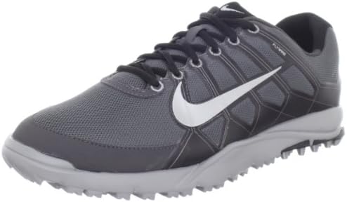 41-u6cr7y3L._AC_.jpg Nike Golf Men's Nike Air Range WP II Wide-M, Dark Grey/Midnight Fog/Black/Metallic Silver, 8 W US - Image 1