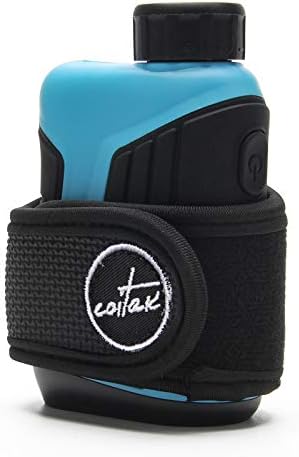 Coitak Golf Magnetic Rangefinder Strap, Adjustable Rangefinder Mount Strap for Golf Cart Railing, with Strong Magnet Securely Attach to Most Rail of Golf Cart