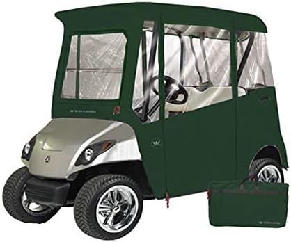 Eevelle Greenline 2 Passenger Yamaha Drivable Golf Cart Enclosure (Torrey Green)