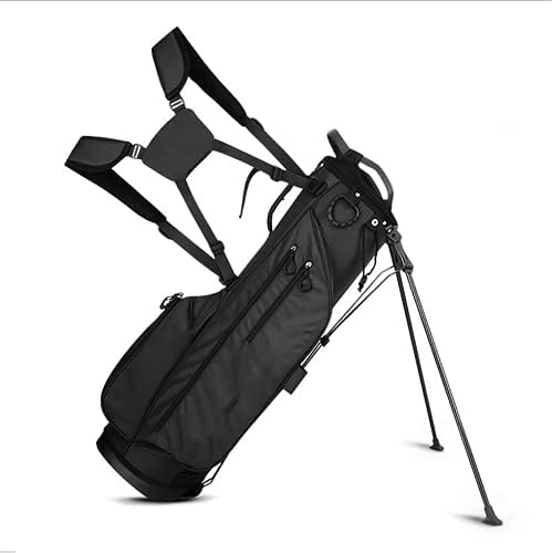 412ktY3SMHS._AC_.jpg Yajun Portable Golf Bag with Bracket Stand Support Lightweight Golf Bagpack Adult Golf Club Carry Organizer for Men Women - Image 1