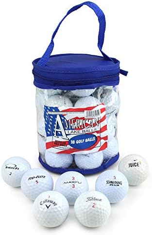 Second Chance Lake Golf Balls with Storage Bag