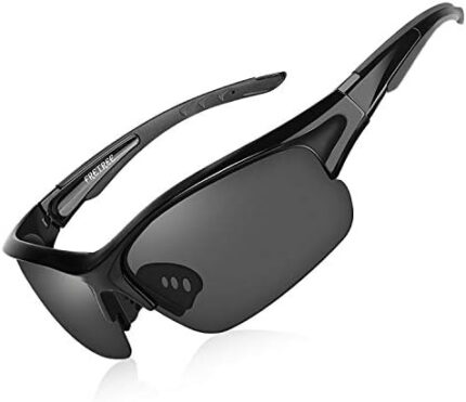 Polarized Sunglasses for Men Women - UV Protection TR90 Unbreakable Sports Sunglasses for Fishing Driving Cycling