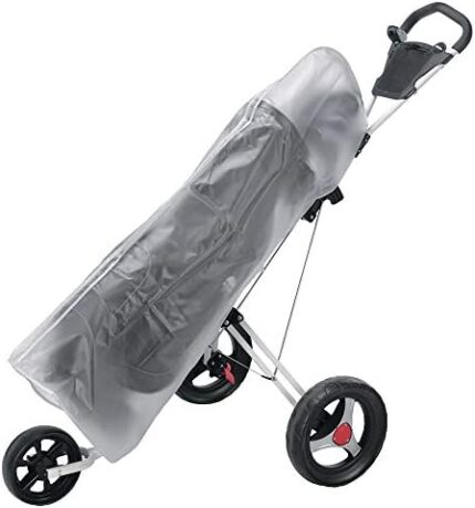 Adidat Waterproof PVC Rain Cover for Golf Bag & Cart