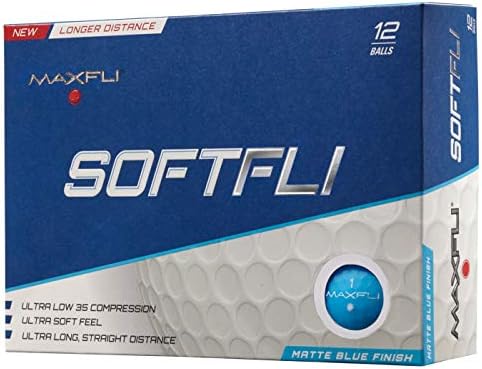 415HLQSRtYL._AC_.jpg Maxfli SoftFli Matte Golf Balls - Image 1
