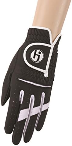 HJ Glove Women's Gripper II Golf Glove, Right Hand, Small, Black