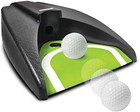 416DgyC5PL._AC_.jpg Protocol Basic Golf Return | Practice Your Putt with Golf Rebounder | Battery Operated Ball Return| Golf Practice | Golf Ball Retriever | Golf Accessories | Golf Practice Kit - Image 1