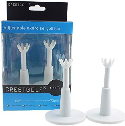 416MVKH9RL._AC_.jpg CRT Golf Range Tees Adjustable Golf Tees-2pcs per Pack - Image 1