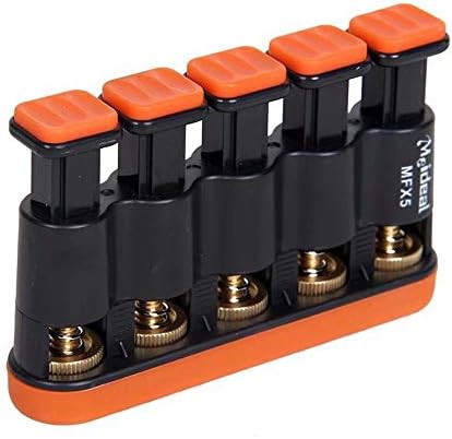 LP-LLL Finger Exerciser Hand Strengthener Trainer - Great Exercisers for Hand, Finger Wrist Strength Training Exercises for Guitar, Piano, Golf, Tennis Physical Therapy