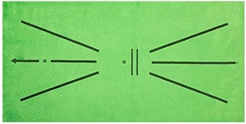 417o9L3WSnL._AC_.jpg LANQKUISZ Golf Training Mat, Mat for Swing Detection Batting Mini Golf Practice Training Aid Game,Gift for Home Office Outdoo - Image 1