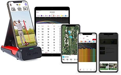 4188KQKqM-L._AC_.jpg Rapsodo Mobile Launch Monitor for Golf Indoor and Outdoor Use with GPS Satellite View and Professional Level Accuracy, iPhone & iPad Only - Image 1