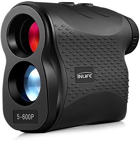 418GgAb4eTL._AC_.jpg INLIFE Laser Rangefinder 656 Yard Distance Meter 6X Monocular Golf Range Finder with Slope, Flag-Lock, Height, Fog, Distance, Speed Measurement - Image 1
