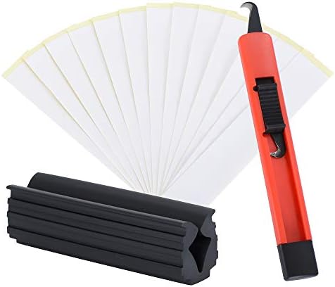 418aNHppJZL._AC_.jpg Mile High Life | Golf Grip Kit | DIY Regripping Golf Clubs | Grip Remover Blade| Rubber Vise Clamp | 15 Grip Tape Strips - Image 1