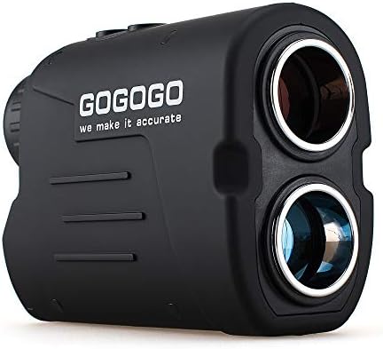 41BDrNKSWeL._AC_.jpg Gogogo Sport Vpro Laser Golf/Hunting Rangefinder, 6X Magnification Clear View 650/900 Yards Laser Range Finder, Accurate, Slope Function, Pin-Seeker & Flag-Lock & Vibration - Image 1
