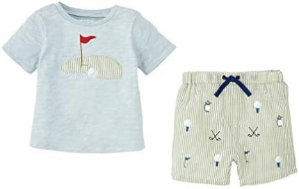Mud Pie Baby Boys' Golf Short Set