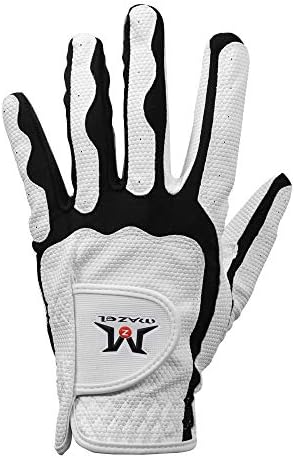 MAZEL Premium Men's Golf Gloves Left Hand,Hot Wet Weather Sweat-Absorbing,Fit Size S M L XL