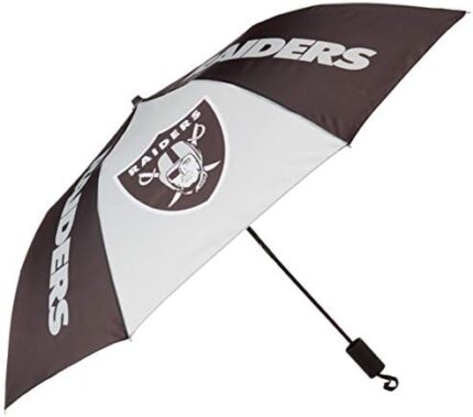 NFL Las Vegas Raiders Team Logo Umbrella, Team Color, One Size